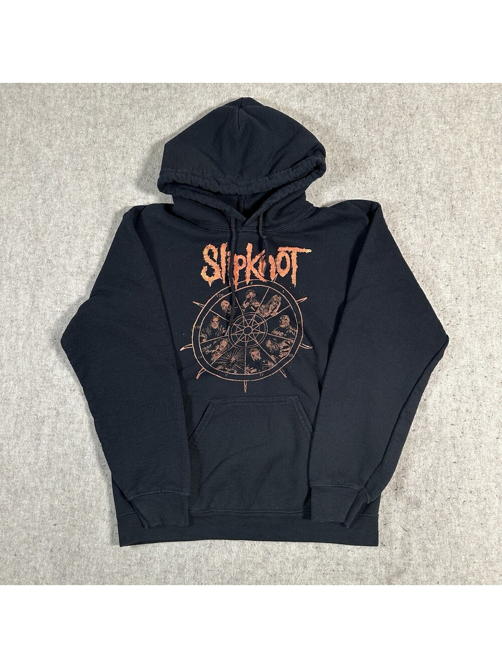 Slipknot Black Pullover Hoodie XS/S? Rock Heavy Metal Band Y2K